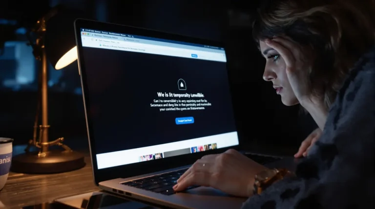Le site est en maintenance : voici pourquoi il est temporairement inaccessible en ce moment